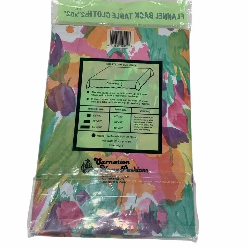 Carnation Home Fashions vintage flannel